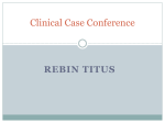 Clinical Case Conference