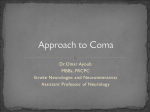 Approach to Coma
