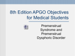 8th Edition APGO Objectives for Medical Students