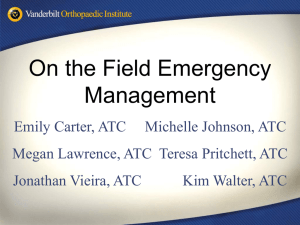 On the Field Emergency Management
