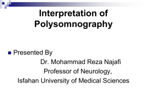 Polysomnogram Interpretation