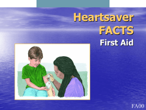 Heartsaver FACTS First Aid