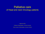 Palliative management of Head