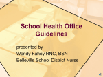 School Health Emergency Guidelines
