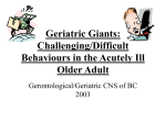 Geriatric Giants, Day 1 - Acute Care Geriatric Nurse Network