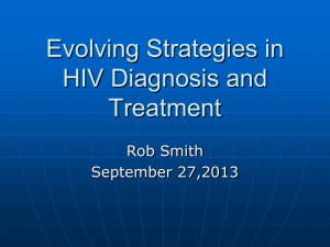 Evolving Strategies in HIV Diagnosis and Treatment
