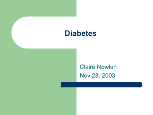 Diabetes