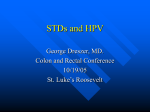 STD`s and HPV - St. Luke`s Roosevelt Hospital Center, Department