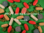 PPCPs and the Environment
