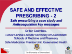2 Safe prescribing a case study