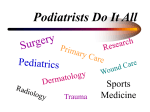 Podiatry powerpoint - UNM Health Sciences Center