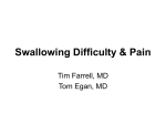 Swallowing Difficulty & Pain