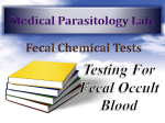 Chemical tests fecal occult blood