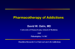 Addiction Pharmacotherapy