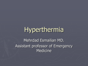 Hyperthermia