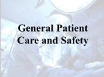 General Patient Care and Safety