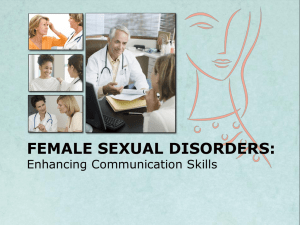 female sexual disorders
