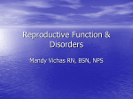 Reproductive Function & Disorders