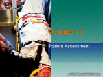 Chapter 13: Patient Assessment