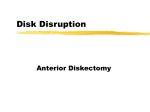 Disk Disruption