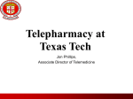 Telepharmacy at Texas Tech - Texas Tech University Health