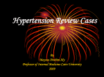 Hypertension Review Cases