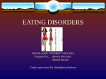 EATING DISORDERS