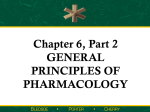 GENERAL PRINCIPLES OF PHARMACOLOGY