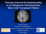 Therapy-Induced Encephalopathy