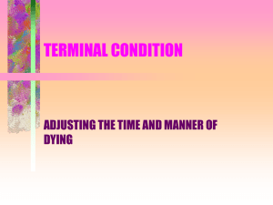 TERMINAL CONDITION