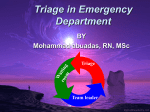 Triage levels