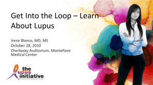 in English - The Lupus Initiative