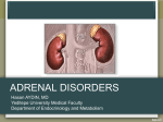 Adrenal disorders - University of Yeditepe Faculty of Medicine, 2011