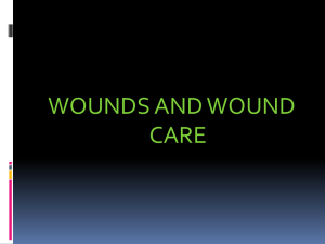 Wound Dressing - Cobb Learning