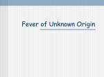 Fever of Unknown Origin