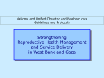 National and Unified Obstetric and Newborn care Guidelines and