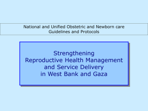 National and Unified Obstetric and Newborn care Guidelines and