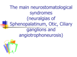 03. Neurostomatological syndromes