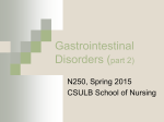 GI Disorders PPT (part two)