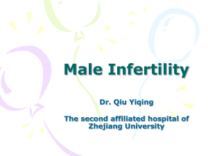 Male Infertility