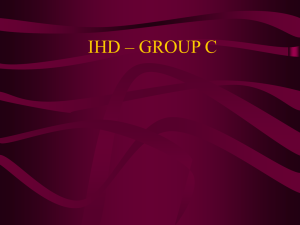 ihd – group c