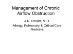Management of Chronic Airflow Obstruction