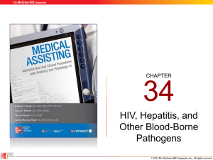 HIV, Hepatitis and Other Blood-borne Pathogens