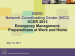 KCER 2013 Emergency Management
