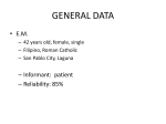 GENERAL DATA