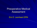 Preoperative Medical Assessment