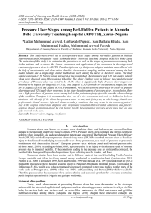 IOSR Journal of Nursing and Health Science (IOSR-JNHS)