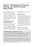 Chapter 5. Cost-Effectiveness of Prevention, Screening, and Treatment of Disease Among Inmates