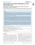 Clinical Features and Patient Management of Lujo Hemorrhagic Fever