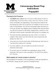 Colonoscopy Bowel Prep Instructions Prepopik® Planning for the Procedure